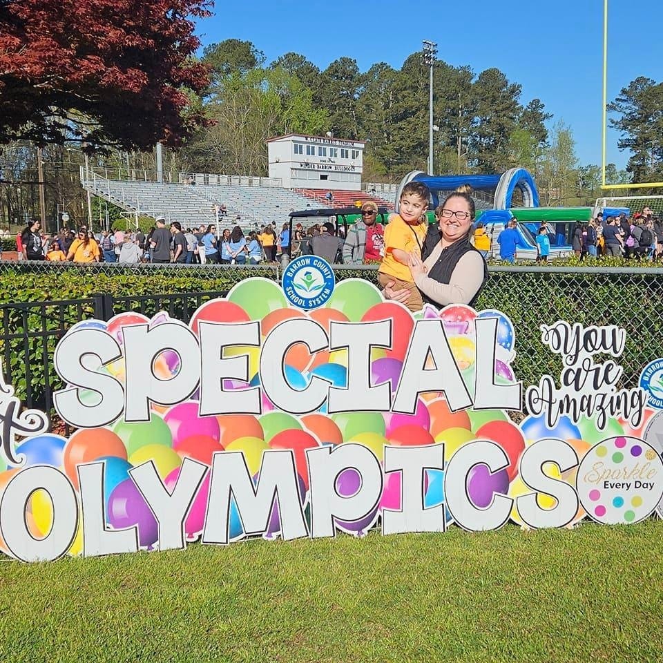 Gavin's first Special Olympics